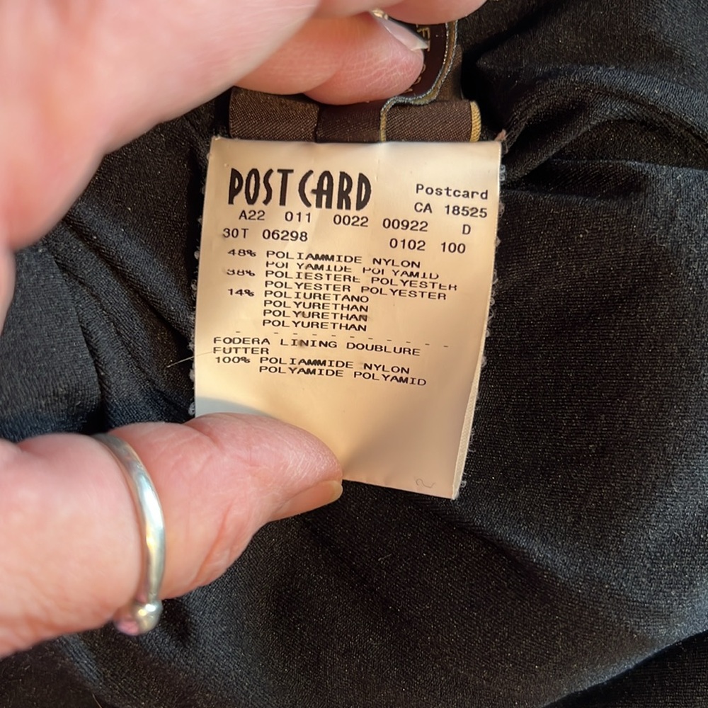 Post Card Hooded Soft Shell Jacket Size Large - Picture 13 of 15